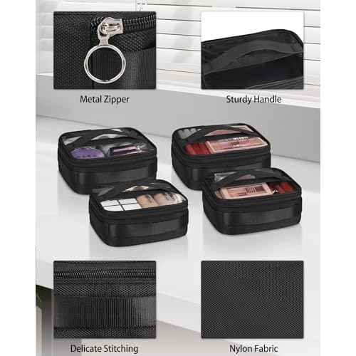Relavel Hair Tools Travel Bag with 6 Pcs Clear Bags, Hair Stylist Backpack Hairdresser Cosmetology Bag, Heat Insulation Full Layer for Curling Iron, Hair Straightener, Travel Accessories Train Case
