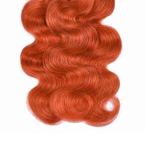 28 30 32 Inch Ginger Bundles Human Hair 350 Body Wave Human Hair Bundles Ginger Orange Bundles Human Hair Ginger Body Wave Bundles Remy Hair Extensions
