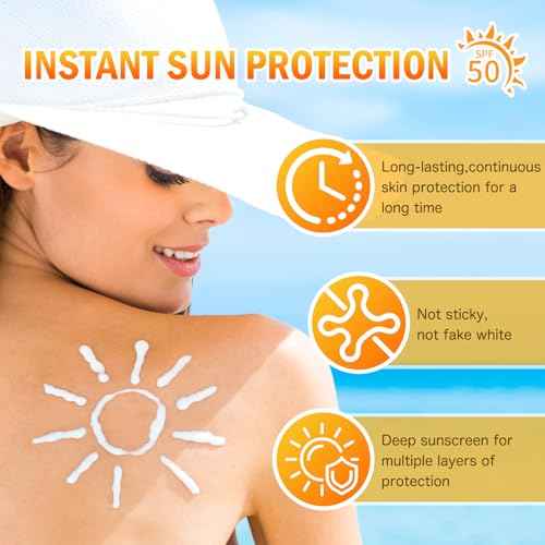 Beef Tallow Sunscreen with Zinc Oxide, Non Toxic Sunscreen SPF 50, Safe, Clean Non-Greasy Formula for Face and Body, Sun Balm for Sunmmer Outdoor Travel, 4 OZ