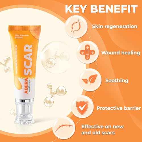 ABERA Scar Cream (Upgrade) - Skin Regeneration & Repair Cream - Heals Wounds, Promotes New Skin Formation, Soothes Scratches, Eczema, and Damaged Areas (Set 2) (1.41 Oz Per Item)