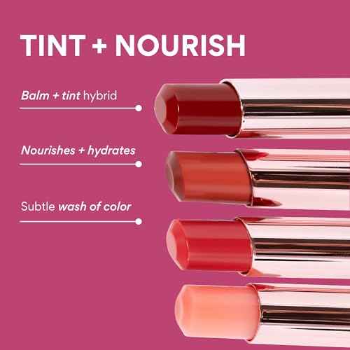 innisfree Dewy Tint Lip Balm with Hyaluronic Acid & Ceramides, Korean Hydrating Tinted Balm