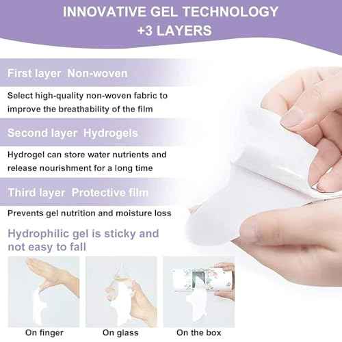 Forehead Wrinkle Patches, Silicone Neck Chest D?collet? Pads, Reusable Medical Grade Anti Wrinkle Patches, Overnight Wrinkle Remover Treatment, Anti Aging Fine Line Smoothing Pads for Women, 6 Pack