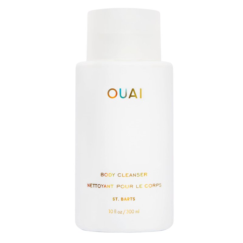 OUAI Body Cleanser - Hydrating Foaming Body Wash with Jojoba & Rosehip Oil | 10 Fl Oz, Paraben-Free