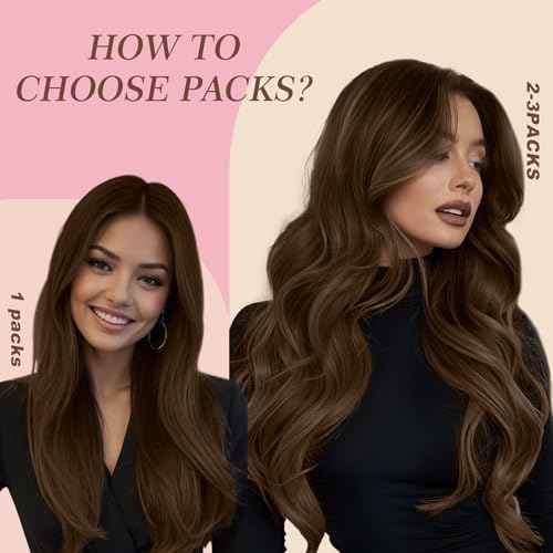 Clip in Hair Extensions Real Human Hair 120g 7pcs Human Hair Clip in Extensions 18 Inch Dark Brown #2 Thickened Straight Real Hair Extensions Clip in Human Hair