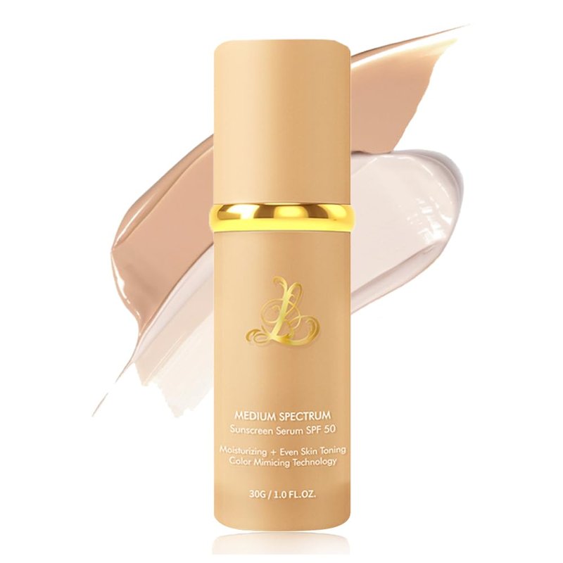 Skiennix Color Changing Foundation | 4-in-1 Hypoallergenic Hydrating Formula with SPF 50 - 1.0 fl oz