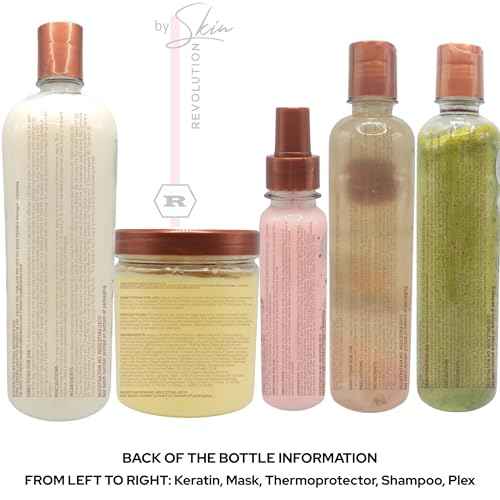 Ritual Bot?nico Keratina Org?nica | Treatment to Straighten, Repair and Relax Hair | All Natural, Organic & Vegan Ingredients | Product of Colombia | 6 Piece Kit