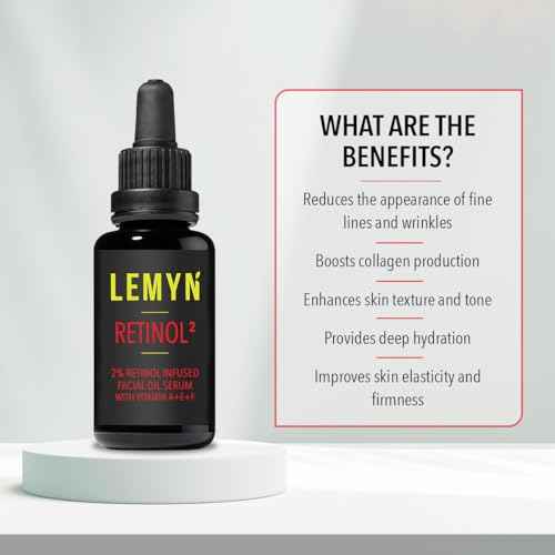Retinol2 Facial Oil Serum with 2% Advanced Gentle Retinol, Vitamin A+E+F ? Freshly Made Anti-Aging, Hydrating, and Firming Formula | 30ml