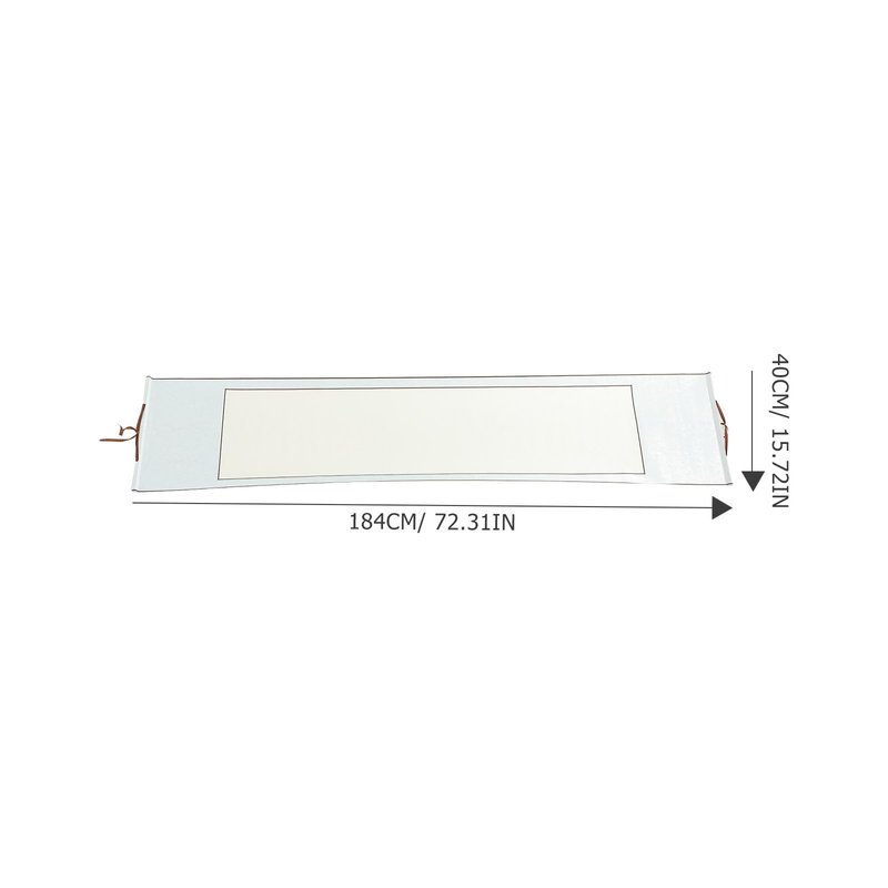 Blank Hanging Scroll Chinese Xuan Paper Art Wall Mounting Scroll for Art Painting Calligraphy Writing Drawing Wedding Vows Renaissance New Year Festivals Role Playing
