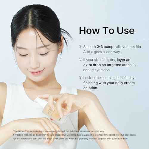 Cicatea Calming Repair Serum, Centella Ampoule, Soothing Moisturizing Serum with Panthenol for Sensitive Skin, Korean Skin Care (1.69 Fl Oz / 50ml)