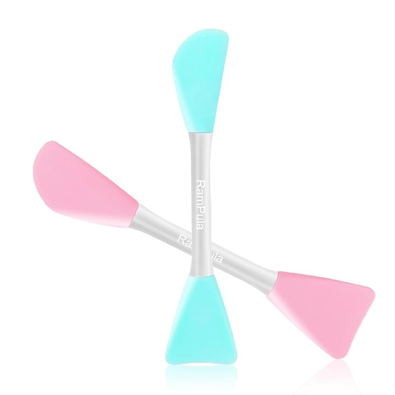 RamPula Silicone Face Mask Brush - Flexible Applicator for Facial, Sleeping & Clay Masks | Beauty Tool