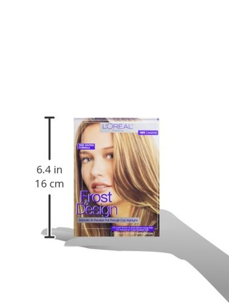 L'Oreal Paris Frost & Design Hair Color - Caramel Shade, 1-Count for Stunning Highlights
