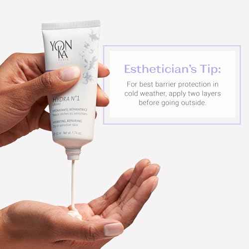 Yonka Daily Reparative Moisturizer, Hydra No. 1 Creme - Rich Anti-Aging Skincare with Hyaluronic Acid, Vitamins A, C & E for Dry Skin, Paraben-Free