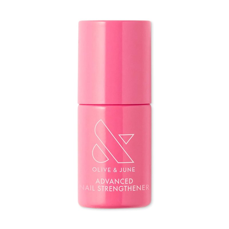 Olive & June Advanced Nail Strengthener | Powerful Treatment for Stronger, Longer Nails | Helps Prevent Chipping & Breaking | Can Be Worn Alone or Under Polish | Vegan & Cruelty-Free | 0.45 fl oz