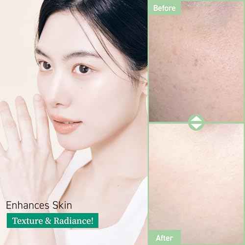 Green Clay Enzyme Cleanser, Whitehead Remover Powder Cleanser, Deep Pore Cleansing with PHA, Gentle Exfoliating Face Wash, Facial Scrub for Blemish-Prone Skin, Korean Skin Care