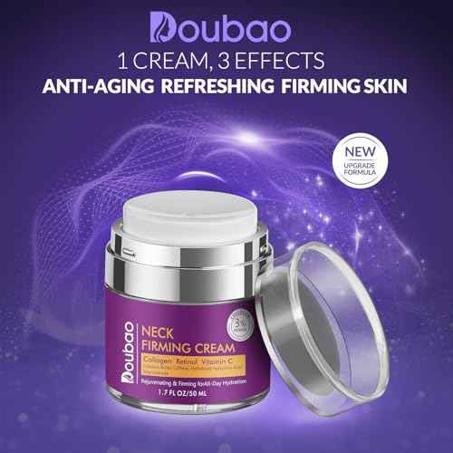 Neck Firming Cream, Wrinkle Cream for Women, Retinol Moisturizer with Collagen and Hyaluronic Acid for Neck, Face and D?collet?, 1.76?fl?oz
