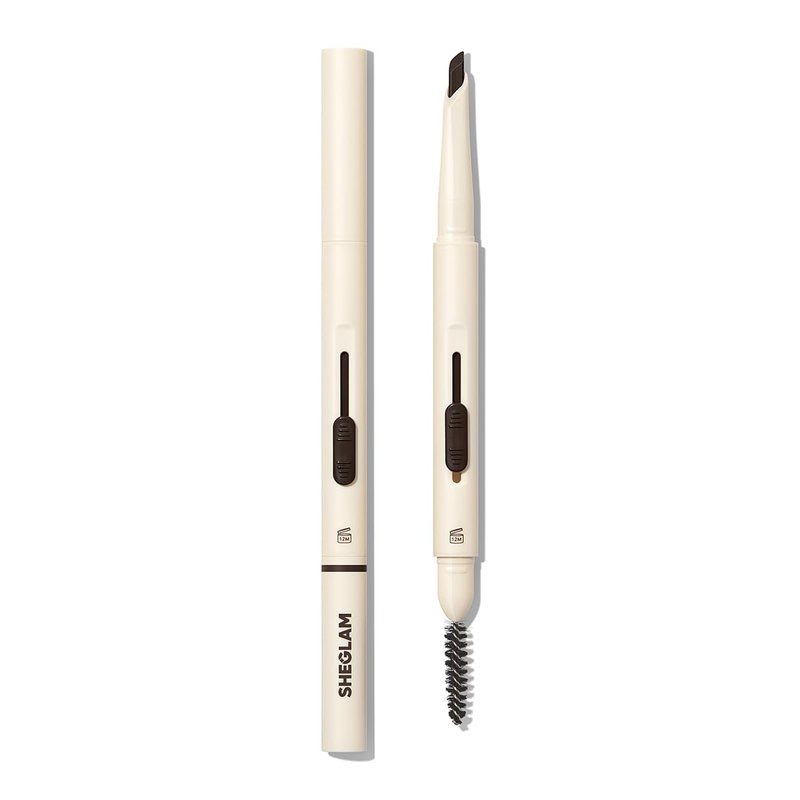 SHEGLAM Better Brows Long Lasting Eyebrow Pencil Dual, Waterproof-Chocolate