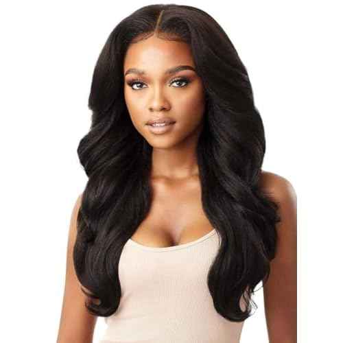 Outre Perfect Hair Line Synthetic 13x6 Faux Scalp Lace Front Wig - JULIANNE 24 (DR4/HNBRN)
