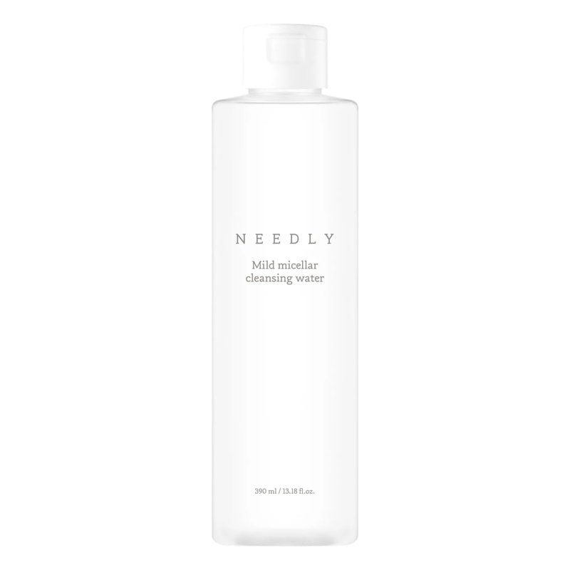 NEEDLY Mild Micellar Cleansing Water (13.18 Fl Oz) | Low-Irritant, Removes Impurities, Deep Cleansing, Moisturizing