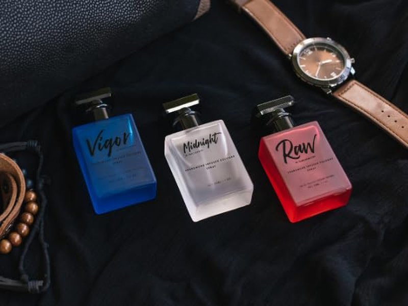 RawChemistry Pheromone Infused Cologne Gift Set - 3x 1 Fl Oz Bottles for Men