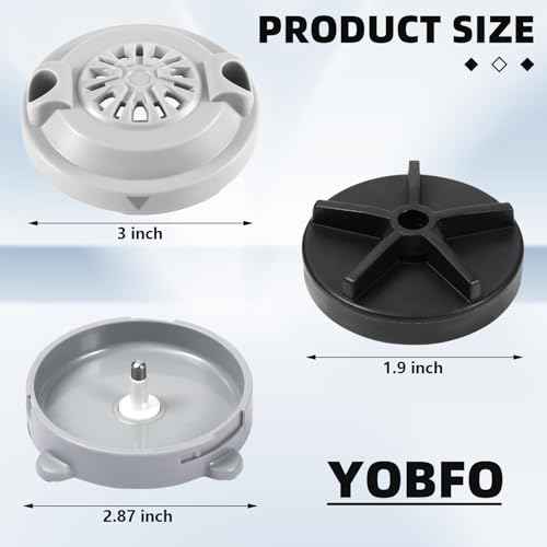 Magnetic Jet Head BF-004 for LURACO Jet Motor Pedicure spa Tubs Chair,Contains Propeller and Cover, 4-pin