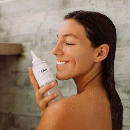 NatureLab.TOKYO Perfect Clean Sake Rinse ? pH Balancing Treatment for Dry, Itchy Scalp, Clears Buildup & Excess Scalp Oil, Hydrates with Rice Water & Ginseng, 6.7oz