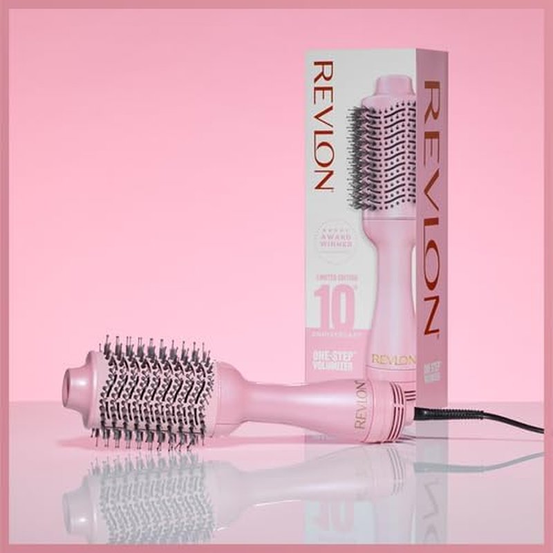 Revlon One-Step Volumizer Hair Dryer - Easy Salon-Style Blowouts | Limited Edition Pink Fizz
