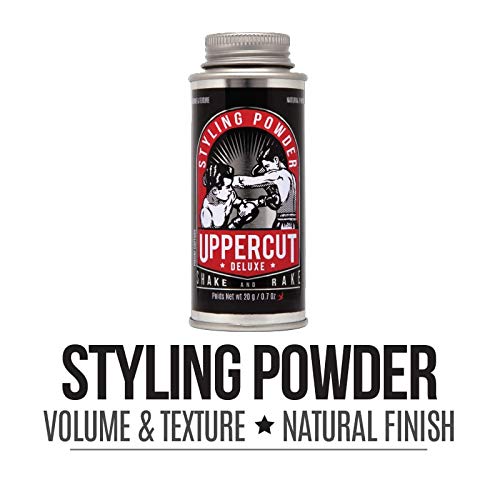 Uppercut Deluxe Styling Powder for Men - Volumizing Hair Powder with Flexible Hold & Matte Finish - 0.7 oz / 20 g