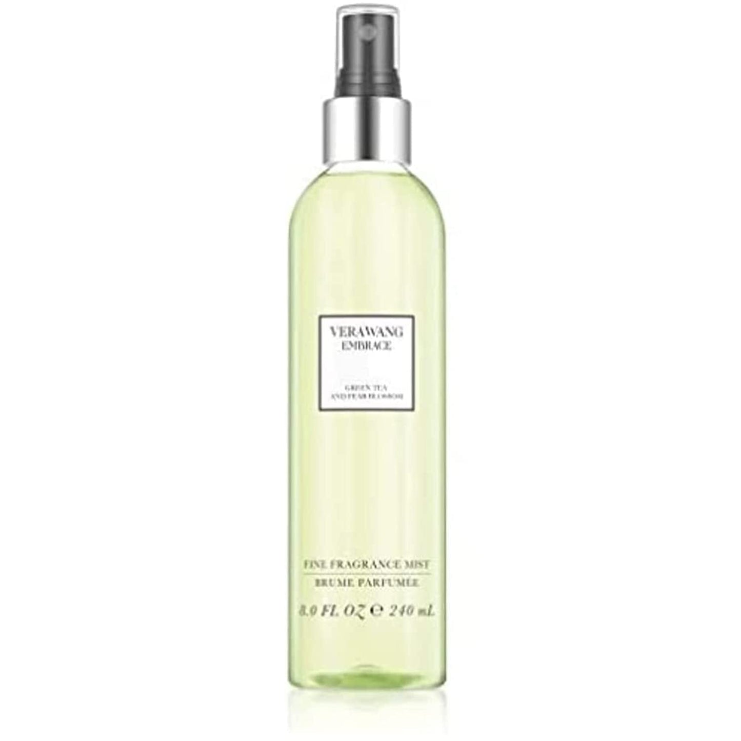 Vera Wang Embrace Body Mist - Green Tea & Pear Blossom | Long-Lasting Women's Fragrance, 8.1 fl oz