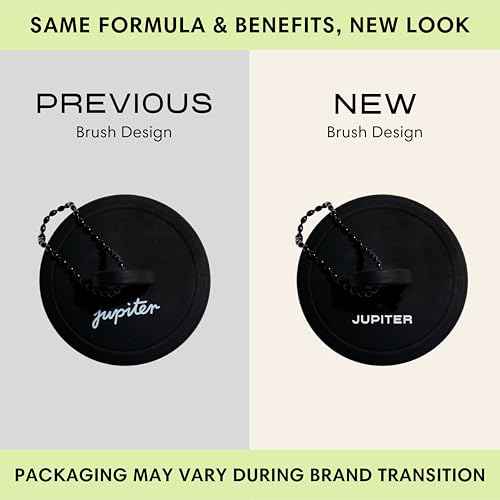 Jupiter Scalp Exfoliator - Scalp Massager Tool for Wet & Dry Hair - Ergonomic Detangler Brush - Dandruff Comb & Scrub to Remove Dandruff & Buildup and Support Circulation - Black