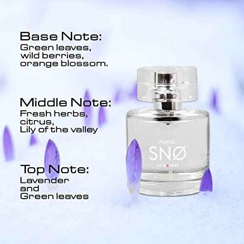 Geir Ness NORSK SN¨ª Eau de Parfum - Unisex Cologne with Fresh Herbs Sensual Perfume - Unisex Natural Perfume (100 ml)