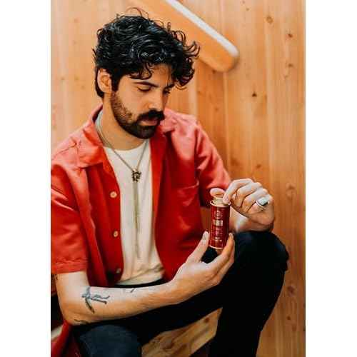 18.21 Man Made Hair Styling Grooming Cream, Hair Gel & Powder for Men, Adds Volume, Texture, and Absorbs Oil with a Matte Finish, Flexible Hold, and Bold Sweet Tobacco Scent
