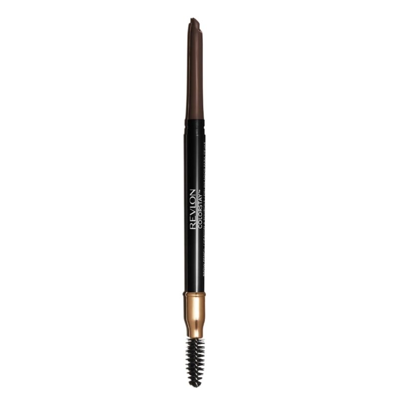 Revlon ColorStay Brow Pencil - 220 Dark Brown | Long-Lasting, Waterproof Formula