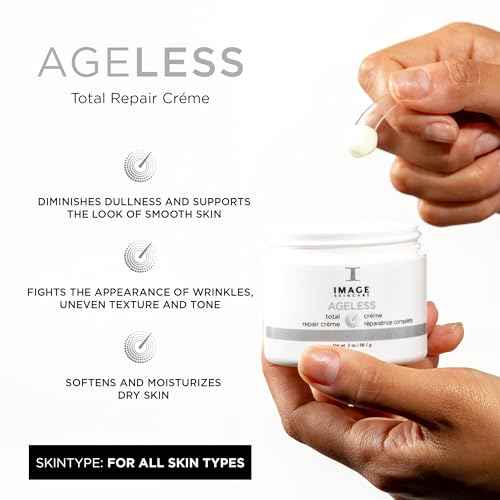 IMAGE Skincare, AGELESS Total Repair Cr?me, Facial Night Cream Moisturizer with Hyaluronic Acid and Shea Butter, 2 oz