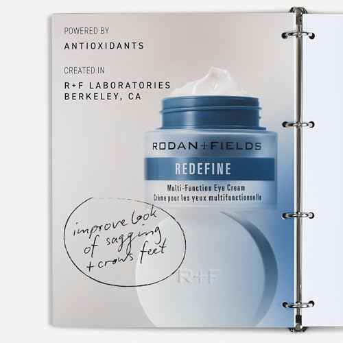RODAN + FIELDS Redefine Eye Cream | 15 ml | Vitamin C & F Moisturizer for Hydrated, Radiant Eyes | Supports Younger Looking Eyes | Smooths Puffiness