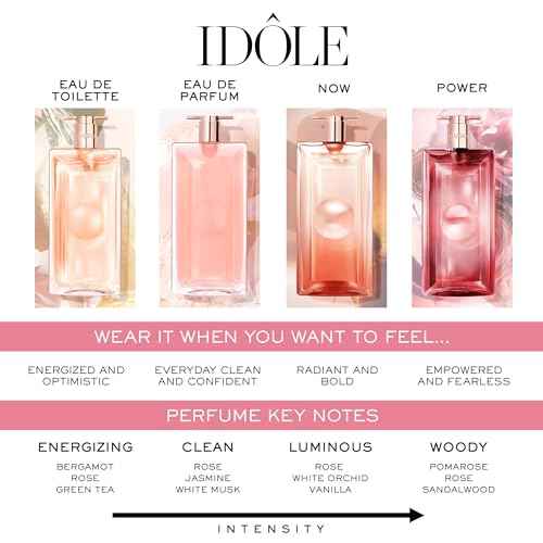 Lanc?me Id?le Eau de Parfum - Long Lasting Fragrance with Notes of Bergamont, Jasmine & Vanilla - Fresh & Floral Women's Perfume