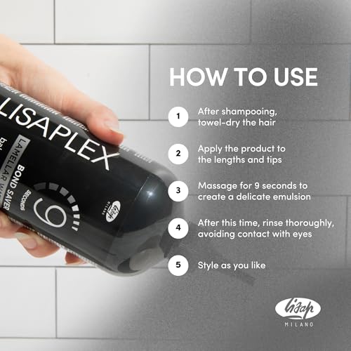 Lisaplex Lamellar Water ? Works in just 9 Seconds ? Detangling, Frizz-reducing, Repairing ? Improves Softness and Shine ? Reduces Blowdrying Time (16.8 Oz)