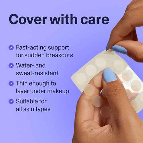 Curology Emergency Spot Pimple Patches for Face, Stocking Stuffer Gifts, Hydrocolloid Pimple Patches Fast-Acting, 80 Count