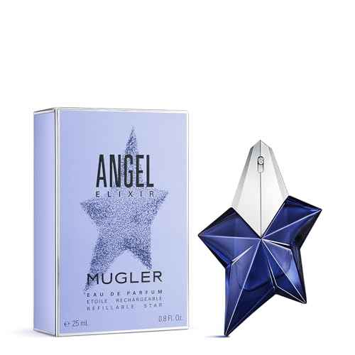 Mugler Angel Elixir - Eau de Parfum - Women's Perfume - Floral & Woody - With Sandalwood, Amber, and Vanilla - Long Lasting Fragrance