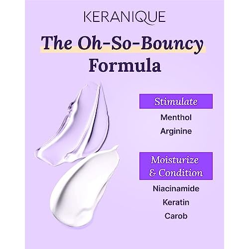 Keranique Volumizing Shampoo and Conditioner Set for Hair Repair and Growth with Biotin and Keratin for Women, Thinning Hair Formula, 8 Fl Oz Each