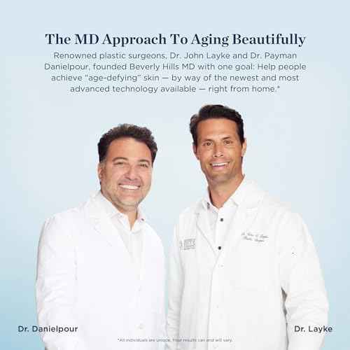 Beverly Hills MD Thick + Full Brow Serum- Enhancing Growth Formula for Visibly Fuller, Thicker Looking Brows- Supports Healthy Keratin Production