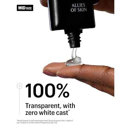 Allies of Skin Daily Face Sunscreen SPF 50, Travel Size | Zero White Cast Lightweight Formula | Dermatologist Tested Under Makeup Primer| Water-Resistant & PA++++ Broad Spectrum UVA/UVB (0.7 oz)