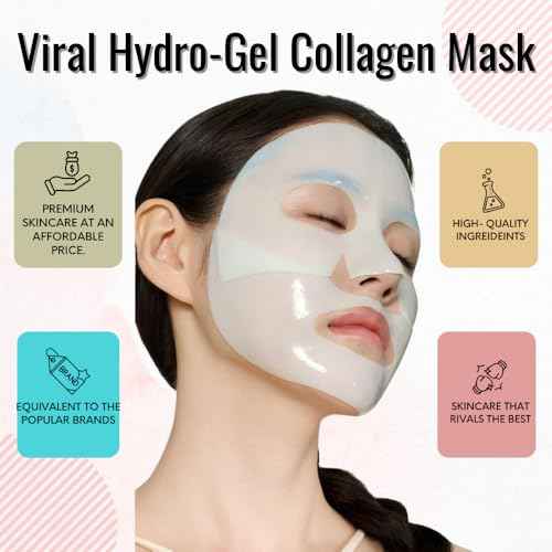 | Deep Collagen Hydrogel Face Mask With Niacinamide, Low Molecular Collagen, Galactomyces Ferment Filtrate, Low Molecular Hyaluronic Acid (28g x8ea)