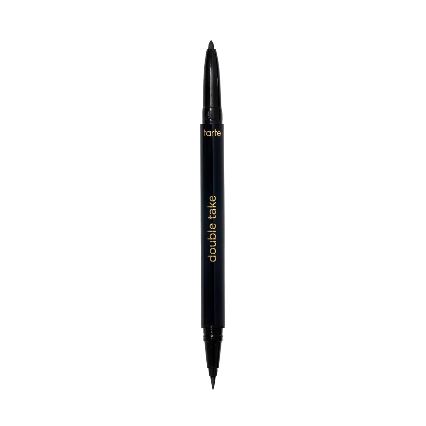 Tarte Double Take Eyeliner - 2-in-1 Waterproof Pencil for Bold All-Day Wear | Easy to Apply, Vegan, Cruelty-Free