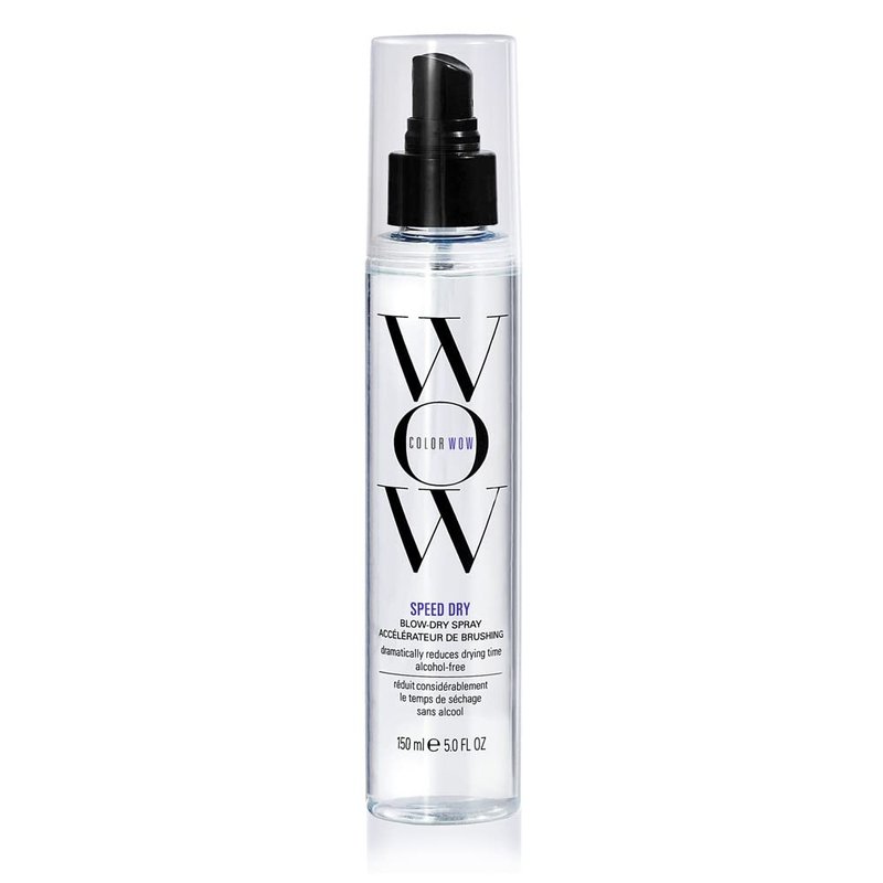 COLOR WOW Speed Dry Blow Dry Spray - Reduce Drying Time by 30% | Heat Protection & Breakage Prevention | Cruelty-Free