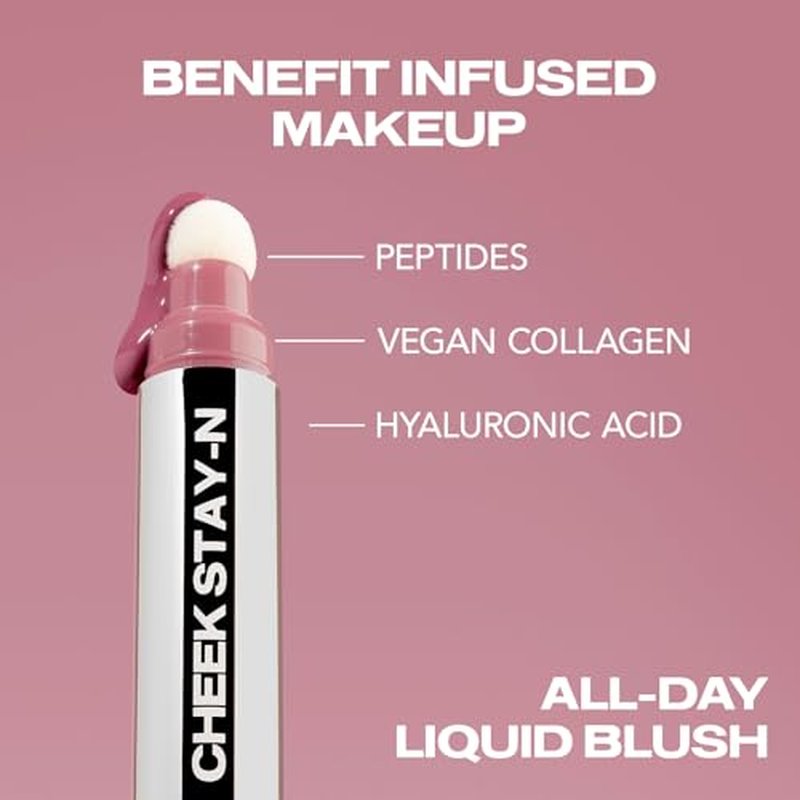 Glow Beamin' Bundle - High Pigment Buildable Makeup for Luminous Glow | Includes Lip Liner, Cheek & Liquid Glow