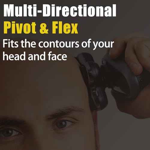 Shaver Replacment Heads Compatible with Remington Balder Boss XR7120/XR7100/XR1600/RX7 Shavers (3 Pack)