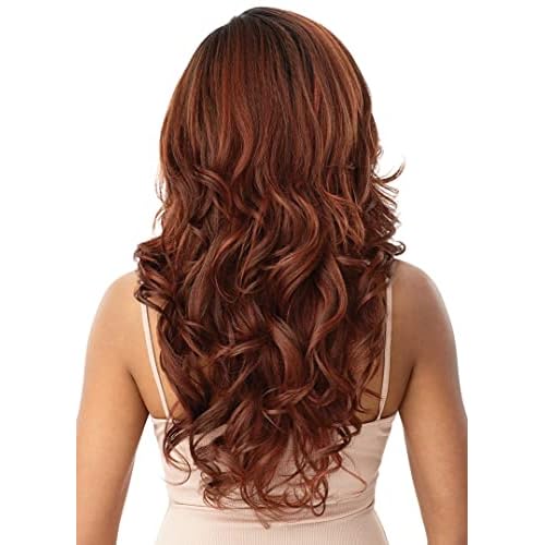 Outre Melted Hairline HD Lace Front Wig SELENE (DR2-Golden Amber)