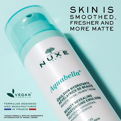 Nuxe Aquabella Moisturising Matifying Cream Natural Hydration for Combination Skin, 1.7 Fl Oz