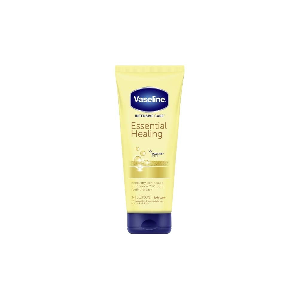 Vaseline Intensive Care Essential Healing Lotion, 3.4 Ounce (Pack of 3)