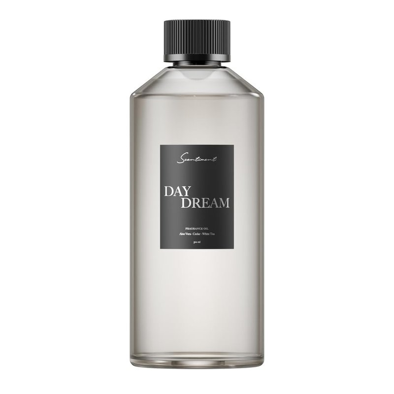 Scentiment Day Dream Diffuser Oil – Aloe Vera, Cedar, White Tea Scent for Diffusers, Fragrance Oil – 16.91 fl oz (500 mL)